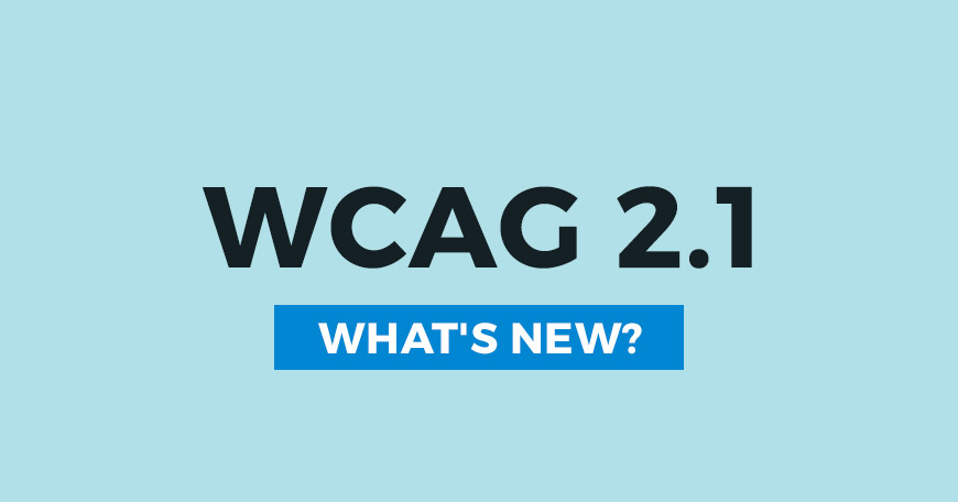 Joomla CMS:WCAG 2.1指南,可能会有什么新东西？